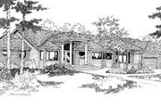 Bungalow Style House Plan - 4 Beds 3.5 Baths 3846 Sq/Ft Plan #60-385 