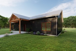 Exterior - Other Elevation for Farmhouse House Plan #1092-15 - 3 bed, 2 bath