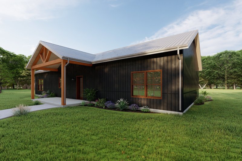 Dream House Plan - Exterior - Other Elevation for Farmhouse House Plan #1092-15 - 3 bed, 2 bath