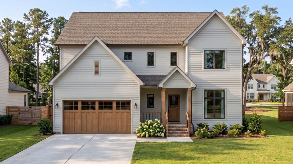 Exterior - Front Elevation 2 for Traditional House Plan #455-775 - 4 bed, 3.5 bath