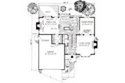 Colonial Style House Plan - 3 Beds 2.5 Baths 2313 Sq/Ft Plan #312-594 