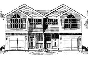 Traditional Exterior - Front Elevation Plan #53-315