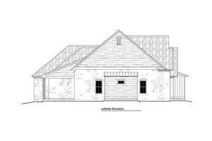 Exterior - Other Elevation for Farmhouse House Plan #1081-16 - 3 bed, 3 bath