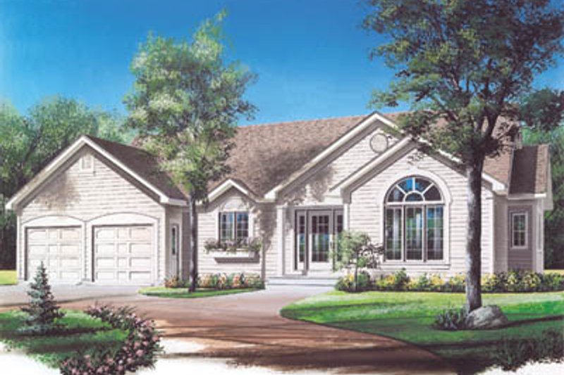 Home Plan - Traditional Exterior - Front Elevation Plan #23-123