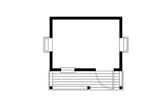 Floor Plan - Main Floor for Traditional House Plan #57-713, 0 bath