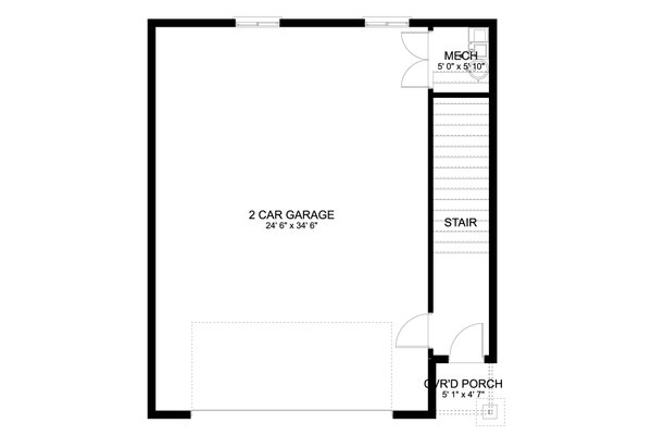 Home Plan - Colonial Floor Plan - Main Floor Plan #1060-164