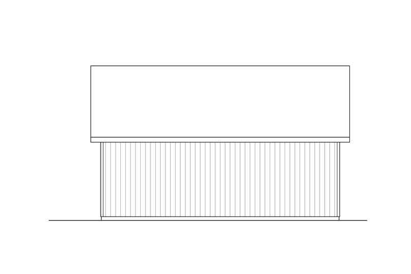 Architectural House Design - Exterior - Other Elevation 1 for Ranch House Plan #124-1132, 0 bath