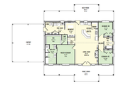 Barndominium Style House Plan - 3 Beds 2.5 Baths 1925 Sq/Ft Plan #1092-51 