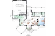 Victorian Style House Plan - 3 Beds 2.5 Baths 1953 Sq/Ft Plan #23-725 