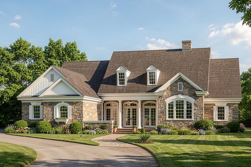 Photo 2 for Country House Plan #137-279 - 4 bed, 3.5 bath