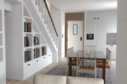 Modern Style House Plan - 3 Beds 2 Baths 1426 Sq/Ft Plan #542-13 