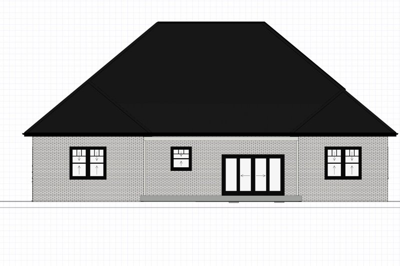 House Blueprint - Photo 24 for Farmhouse House Plan #1109-13 - 5 bed, 3.5 bath