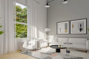 Interior - Other 1 for Modern House Plan #124-1361 - 1 bed, 1 bath