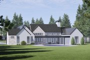 Modern Style House Plan - 4 Beds 4.5 Baths 3673 Sq/Ft Plan #1096-28 