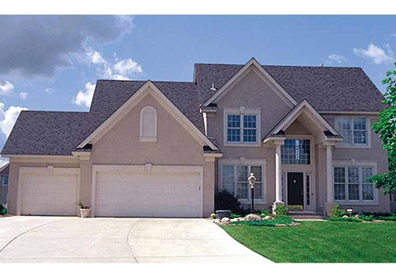 Home Plan - Exterior - Front Elevation 3 for Traditional House Plan #51-912 - 4 bed, 2.5 bath