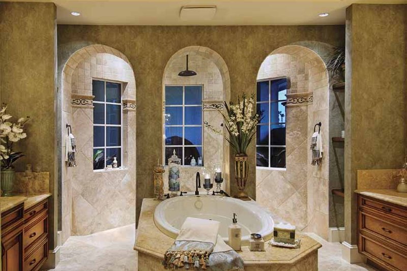 Dream House Plan - Interior - Master Bathroom for Mediterranean House Plan #930-421 - 4 bed, 4 bath