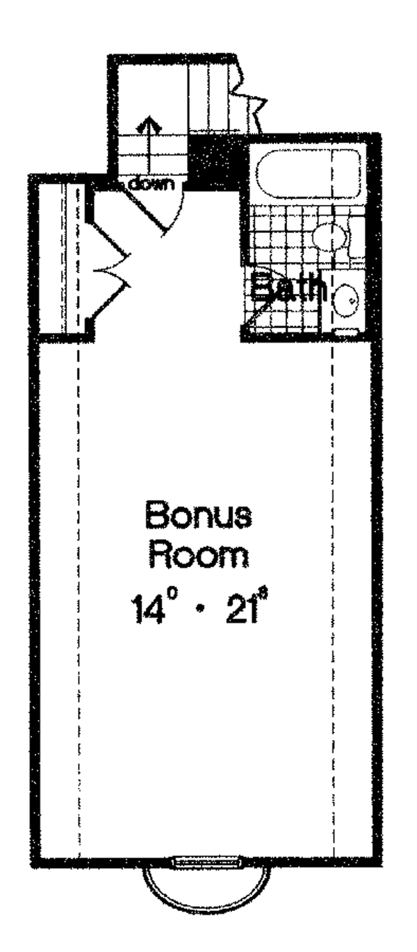 Home Plan - European Floor Plan - Upper Floor Plan #417-656
