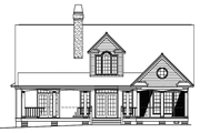 Country Style House Plan - 3 Beds 2.5 Baths 2490 Sq/Ft Plan #929-219 Exterior 