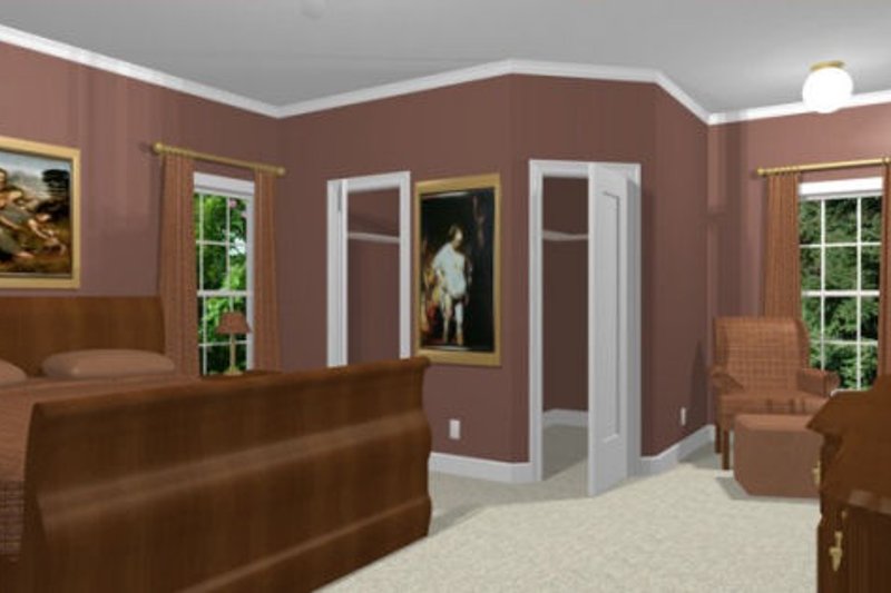 Home Plan - Photo 3 for European House Plan #56-178 - 4 bed, 3 bath