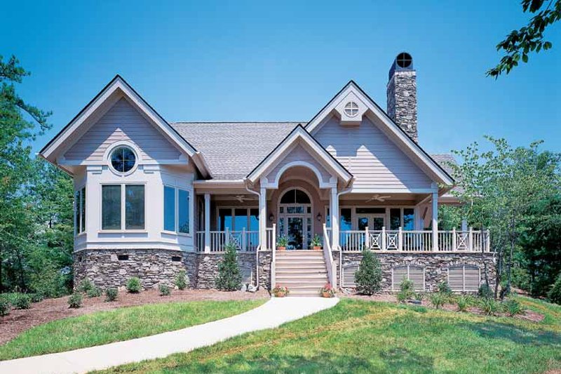 Home Plan - Exterior - Front Elevation 4 for Country House Plan #929-327 - 3 bed, 2.5 bath