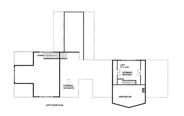 House Plan Design - Mediterranean Floor Plan - Upper Floor Plan #117-810