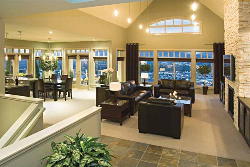 Home Plan - Interior - Family Room 2 for Craftsman House Plan #929-872 - 4 bed, 3 bath
