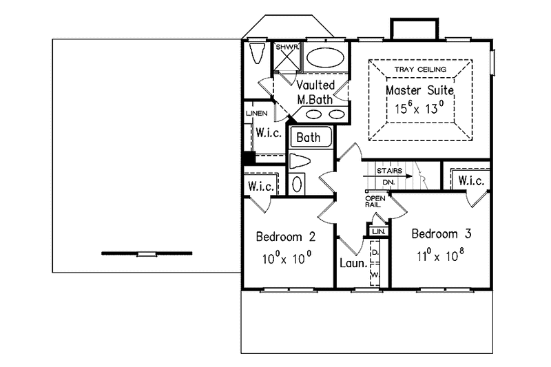 House Plan Design - Floor Plan - Upper Floor for Country House Plan #927-272 - 3 bed, 2.5 bath