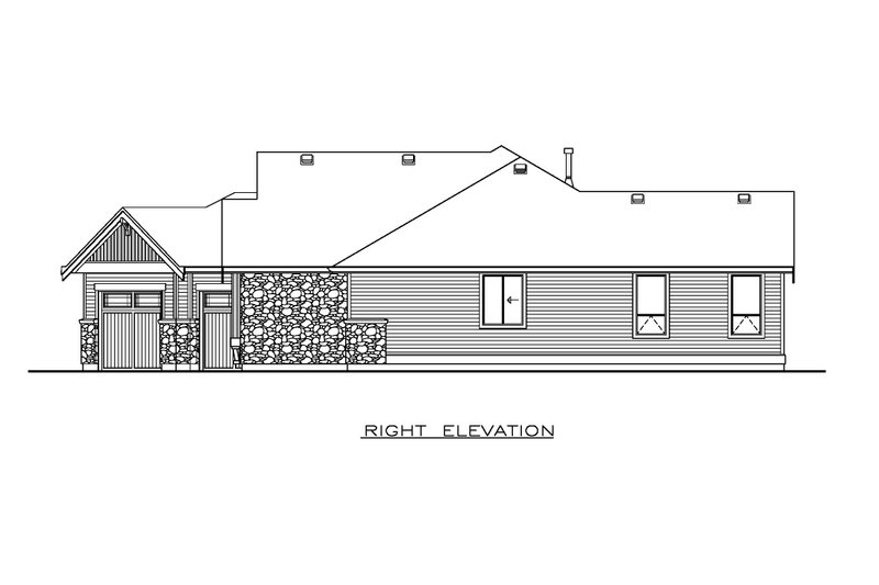 Dream House Plan - Exterior - Other Elevation 1 for Contemporary House Plan #1100-130 - 3 bed, 2.5 bath