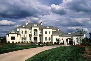 European Style House Plan - 5 Beds 4 Baths 6820 Sq/Ft Plan #453-356 