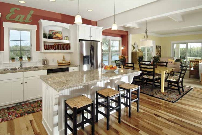 Architectural House Design - Interior - Kitchen 1 for Country House Plan #928-110 - 3 bed, 2.5 bath