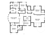 Victorian Style House Plan - 4 Beds 3.5 Baths 3487 Sq/Ft Plan #56-694 