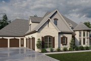 European Style House Plan - 6 Beds 7.5 Baths 8769 Sq/Ft Plan #923-298 