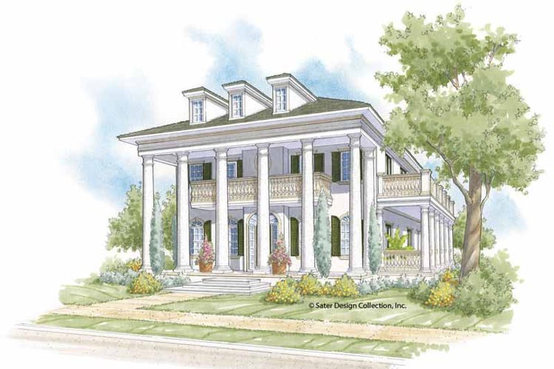 Home Plan - Southern Exterior - Front Elevation Plan #930-404