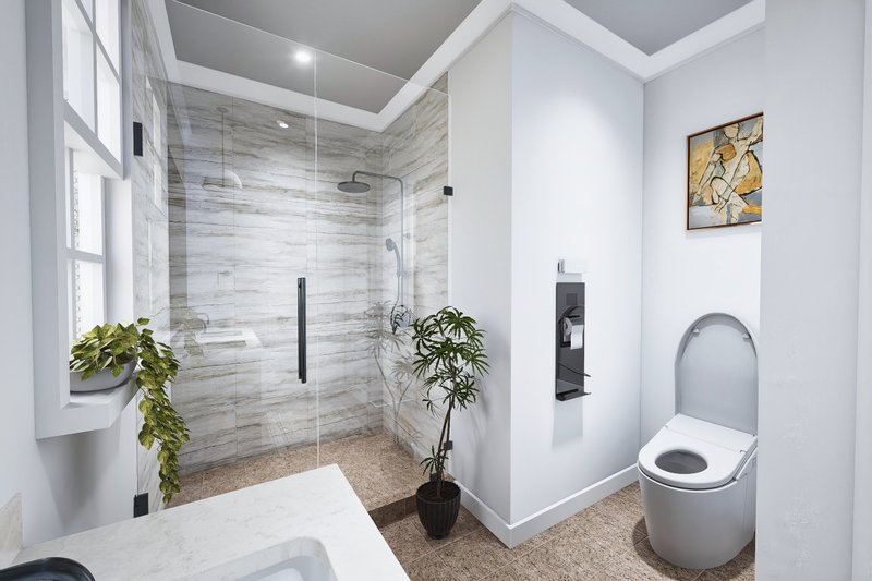 Home Plan - Interior - Bathroom for Traditional House Plan #54-638 - 3 bed, 2 bath