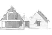 Cabin Style House Plan - 2 Beds 2 Baths 1662 Sq/Ft Plan #1114-9 