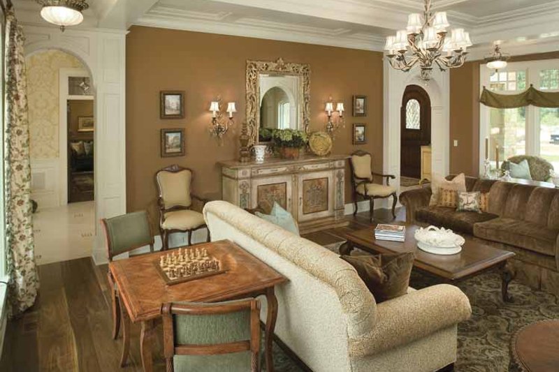 Architectural House Design - Interior - Family Room 2 for Country House Plan #928-183 - 3 bed, 3 bath