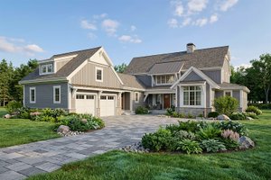 Home Plan - Farmhouse Exterior - Front Elevation Plan #928-14