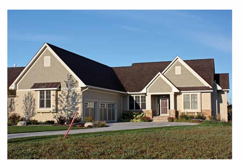 Home Plan - Ranch Exterior - Front Elevation Plan #51-1069