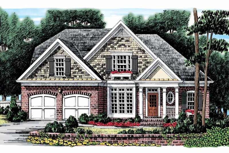 House Plan Design - Bungalow Exterior - Front Elevation Plan #927-873