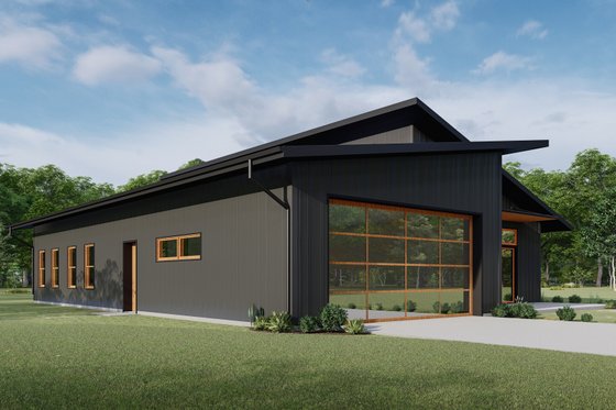 Exterior - Other Elevation 7 for Barndominium House Plan #1092-28 - 3 bed, 2.5 bath