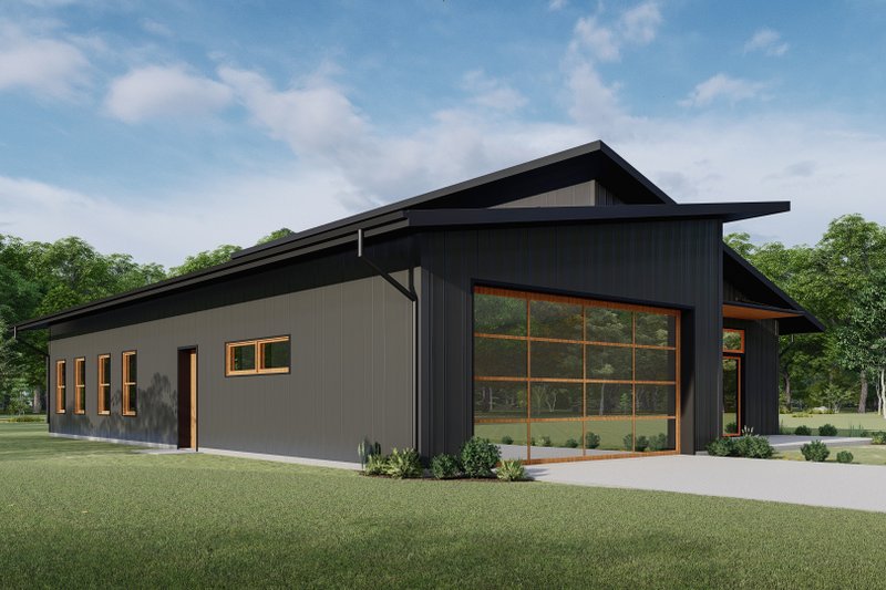 House Plan Design - Exterior - Other Elevation 7 for Barndominium House Plan #1092-28 - 3 bed, 2.5 bath