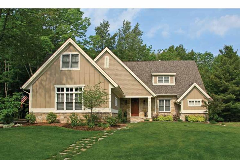 Home Plan - Exterior - Front Elevation 3 for Craftsman House Plan #928-199 - 3 bed, 2.5 bath