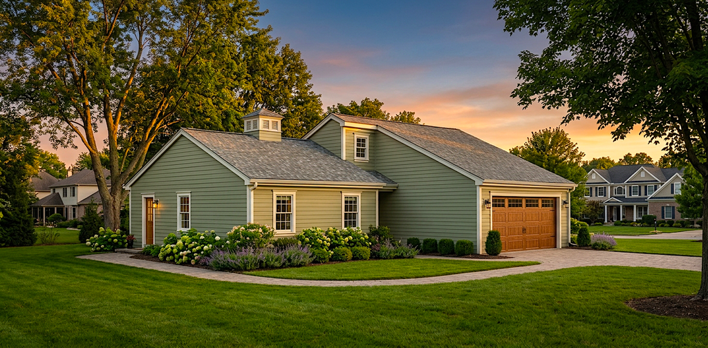 Exterior - Front Elevation 2 for Contemporary House Plan #30-136 - 3 bed, 2 bath
