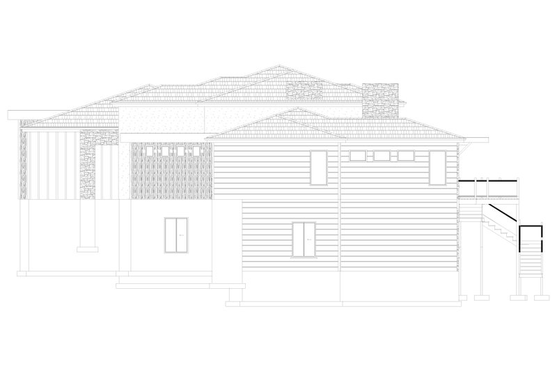 Home Plan - Exterior - Other Elevation 1 for Craftsman House Plan #1060-431 - 4 bed, 6 bath