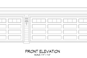 Exterior - Front Elevation 3 for Traditional House Plan #932-487, 0 bath