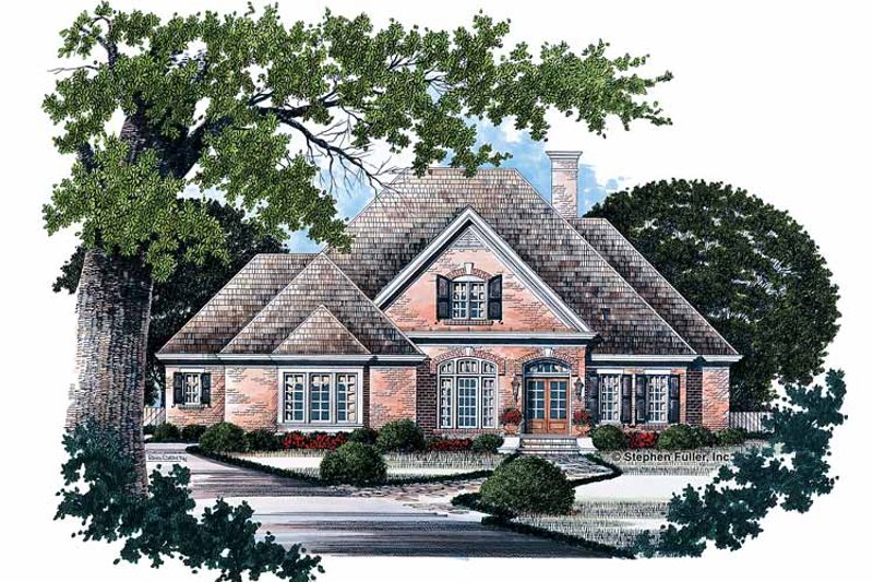 House Plan Design - Traditional Exterior - Front Elevation Plan #429-80