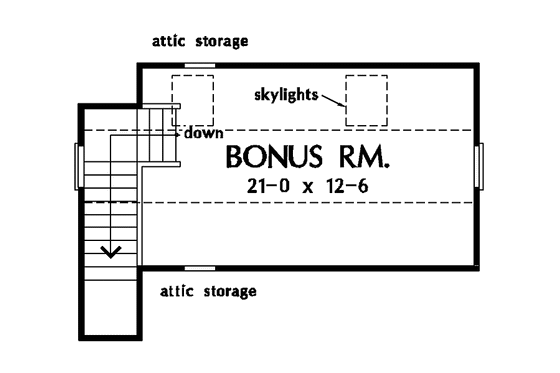 Floor Plan - Other Floor for Country House Plan #929-348 - 4 bed, 2.5 bath