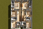 Craftsman Style House Plan - 4 Beds 3.5 Baths 1812 Sq/Ft Plan #513-2322 