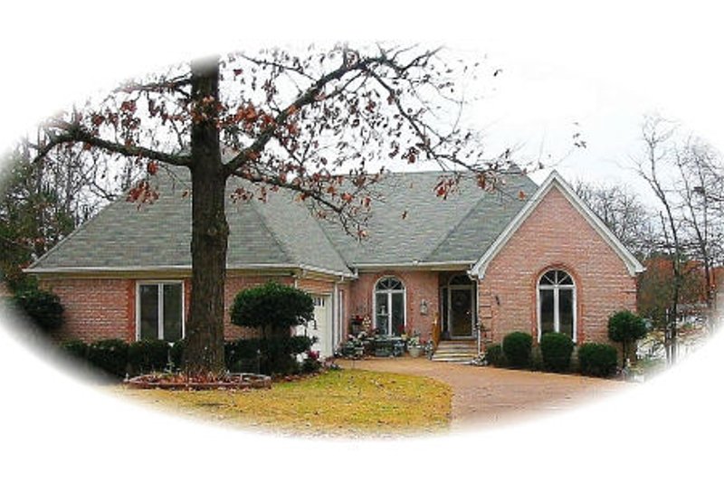 Exterior - Front Elevation 2 for European House Plan #81-13734 - 4 bed, 3.5 bath
