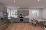 Craftsman Style House Plan - 2 Beds 2 Baths 1280 Sq/Ft Plan #1060-327 